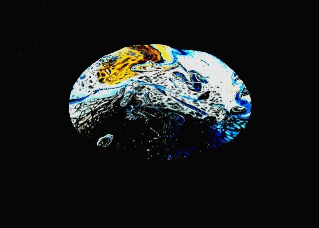 Oumuamua 50x70 cm akryl
